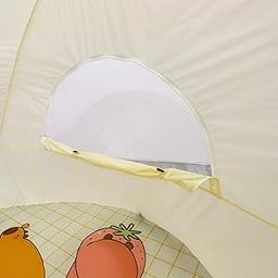 UJEAVETTE Beach Tent Windproof Sun Shade Sun Protection Lightweight 3-4 Person Canopy-image-16