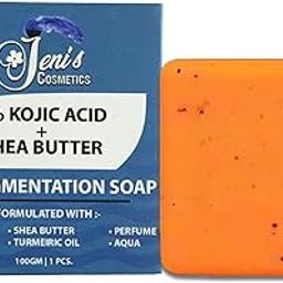1% Kojic Acid Scrub Treatment Soap [Pack of 1 (100 Grm)] with Alpha Arbutin, Lactic Acid & Niacinamide | For Pigmentation, Dark Spots, Tan Removal, Brightens Underarms | Soap for Women & Men-image-59