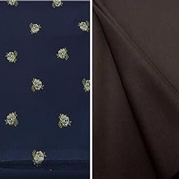 Pri & Su CottLinn Combo fo Cotton Floral Shirt 5000108 & Trouser 90025-image-94