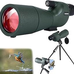 MULZI Monoculars for Long Distance | 25-75x60 Monocular Telescope and Spotting Scope with Tripod | Perfect for Long Distance Camping, Bird Watching, Wildlife, Hunting, and Travelling-12