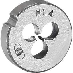uxcell M1.4 X 0.3 Metric Round Die, Machine Thread Right Hand Threading Die, Alloy Steel-image-43