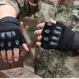 ZaySoo Microfiber Full Palm Protection Weight Lifting Gym Gloves for Men and Women with Wrist Support Wraps-image-96