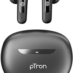 pTron Bassbuds Astra in-Ear TWS Earbuds with Stereo Sound, 34Hrs Playtime, Stereo Calls, Bluetooth V5.3 Headphones with Quick Pairing, Touch Control, Voice Assistant, Type C Charging & IPX4 (Black)-28