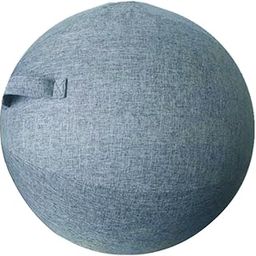 ATORSE 65cm Exercise Ball Cover for Yoga Pilates Gym Ball Sitting Ball Chair Blue-image-60