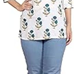 Women's Short Kurti Tops for Jeans | Stylish Rayon Kurta for Girls | Trendy Ethnic Short Kurta for Daily & Office Wear PR1-51