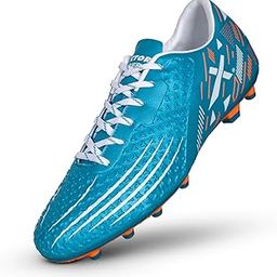 Flyer 2.0 Football Shoe/Studs, Double Colored TPU Sole, Padded Footbed, Premoulded Heel Shoe for Men-image-86