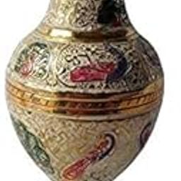 MOZO HUB Decorative Designer Flower Vase Brass Articles for Home Office Décor-image-35