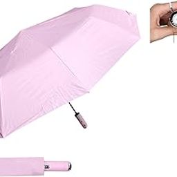Rain And Sun Protection Umbrella With Torch Light For Men And Women-image-39