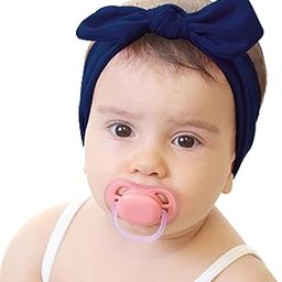 Bembika Bow Headband For Baby Girl Hair Accessories For Girls Headband For Babies Navy-image-30