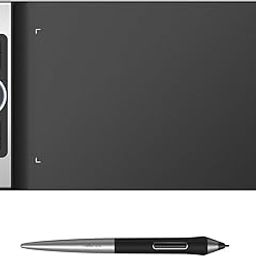 Xp-Pen Deco Pro Medium Graphics Drawing Tablet (11X6 Active Area, 8192 Levels of Pressure Sensitivity, Android Support, Ultrathin Pen Tablet Tilt Function, 8 Shortcut Keys & Drawing Glove) Black-12