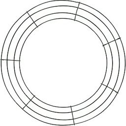 Wire Wreath Frame Round Wreath Rings for DIY Crafts Supplies Holiday Wedding Green 25Cm | Home Arts & Crafts | Floral Crafts | Floral Forms | Bases & Frames-image-54