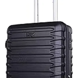 verage V-Lite Warpath 56 cms Onyx Black Carry-On Hard Sided Trolley Bag Suitcase Travelling Spinner Luggage with Anti-Theft Zippers & TSA Approved Lock-picture-17