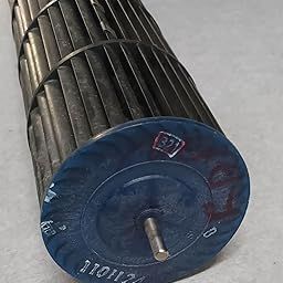 Plastic Air Conditioners Spares and Split Air Conditioner Indoor Blower Wheel Legth:33.4" With:3.5" Pin Dia:5mm Back Hole Dia:10mm (1101124)(00-6)-image-46