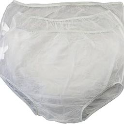 Vinyl Waterproof Incontinence Underpants, 3 Pair, Medium, Clear-image-44
