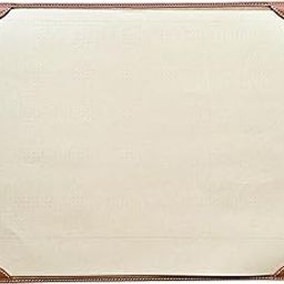 DESO A3 Leather Desk Planner | Daily Weekly Yearly Planning Office Gifting | Premium 120GSM Japanese Kraft Paper with Dot Grid Pattern - 40 Sheets (Brown)-picture-32