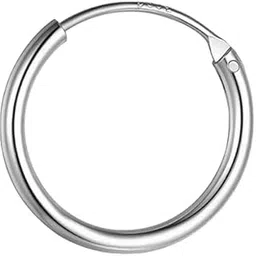 via mazzini 92.5-925 Sterling Silver Chandi Pierced Nose Ring For Women And Girls (NR0306) 1 Pc-picture-24