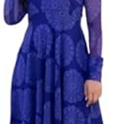 Attractive Georgette Maxi A-Line Gown For Women (P-20924999-L) Blue-image-55