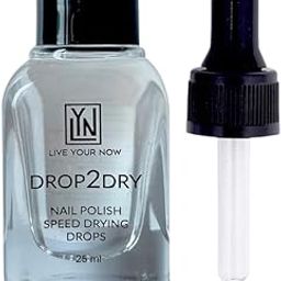 LYN Nail Polish Drop2Dry Glossy Finish Nail Polish Speed Drying Drop, Quick Dry Drops for Nail, Fast Drying Manicure Solution - 25ml (Pack of 1)-36