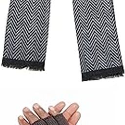 loom legacy Men's Winter Woollen Glove With Muffler For Cold Weather(SGD-60267027)(Free Size)-picture-4
