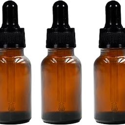 15ML Amber Round Empty Glass Bottle | Glass Dropper | Black Knurling Sleeve | Silcon Black Teat | Refillable | Leak Proof For Essential Oils | DIY Perfumes | DIY serums (3)-31