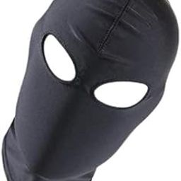 2xUnisex Men Women Breathable Face Cover Spandex Full Head Costume Mask Hood 03-image-4