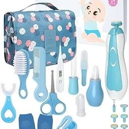 VALKYRIE Baby Grooming Kit for Newborn Baby, Toddler, Kids Accessories Set, Portable Infants Kit, Ideal for Travelling & Home Use (Set of 1| 0-3 Years and Above |Multicolour)-picture-21
