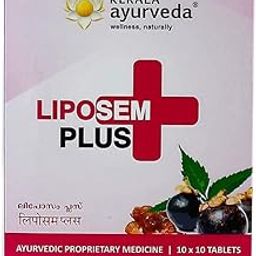 Kerala Ayurveda Liposem Plus Tablet - 100 Count-image-96