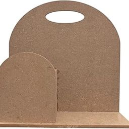 RIA Studio MDF Gift Hamper Basket Box with Handle Cutout for Gifting, Packaging & Decoration of Flowers, Sweets, Cakes & Gifts-image-42