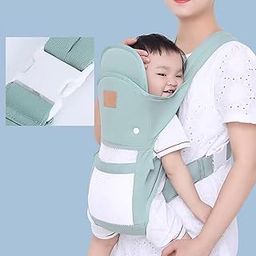 Urbane Chic Baby Carrier, 4-in-1 Ergonomic Design, 0-36 Months, Multiple Carrying Positions-Multicolor-image-3