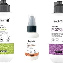 KAYAMIST Hair Care Combo Kit, Rosemary Shampoo 250ml, Conditioner 250ml, Hair Serum 50ml, Paraben-Free, Sulphate-Free-image-90