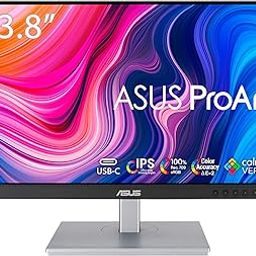 ASUS ProArt Display PA247CV 23.8” (60.45cm) Monitor, 1080P Full HD, 100% sRGB/Rec. 709, IPS, ΔE < 2, USB-C HDMI DisplayPort with Daisy-Chaining, Calman Verified, Eye Care, Anti-Glare, Ergonomic Stand-20