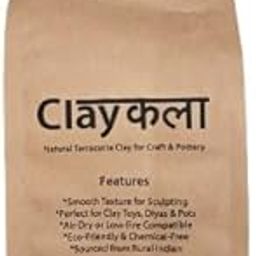 Clay Kala Natural Terracotta Clay for Toy & Pot Making – Chemical-Free, Soft Texture, Eco-Friendly for Kids & Artists (1 kg)-image-96