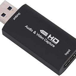 HDMI Video Capture Card USB 3.0 1080P, HDMI to USB Record,Compatible with VLC/OBS/Amcap, Video & Audio Grabber for Game Streaming Live Broadcasts. (Z26s) (USB 3.0 Video Capture)-0