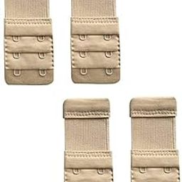 LOURYN KOULYN® Present's Bra Hook Extender-2 Hook 3 Eye–Save Your Bra Increase Band Length Bra Extender Hook_Bra Hooks for Women (with Extra Elastic)-picture-1