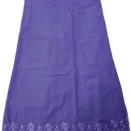 Women's Embroidery Cotton Petticoat (8 Part) (W-60 L-100) cms (8 Part = 2XL)-38