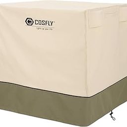 COSFLY Air Conditioner Cover for Outside Units-Durable AC Cover Water Resistant Fabric Windproof Design -Square Fits up to 24 x 24 x 30 inches-image-11