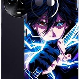 AtOdds - REALME 11X (5G) Mobile Back Skin Sticker - Lamination - Rear Screen Guard Protector Film Wrap (Coverage - Back+Camera+Sides) (Design - Anime 42)-picture-12
