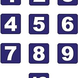 SIGN EVER 123 Digits Sign Board 10 nos With Double side adhesive tape-Vinyl Sticker With Forex Board-Home,Office,Lodge,Hotel,Theater,Wall,Cabin,ACP,cupboard etc-image-73