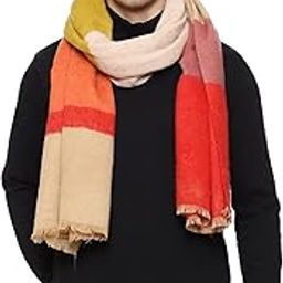 Men's Cashmere Soft Feel Warm Wool Muffler/Scarf/Stole (Size: 27x80 in) -GM11-image-48