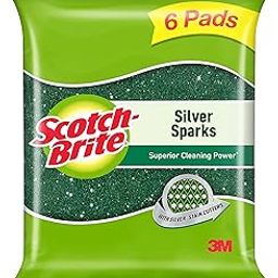 Scotch-Brite Silver Sparks Scrub Pad 2.75x4 (Pack of 6)-image-41