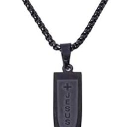 Anti Tarnish Stainless Steel Rogue Rope Locket Neck Chain for Men | Stylish Pendant Necklace | Jewellery Accessories for Boys | Minimal Jewelry | Gifts for Boyfriend & Husband-image-38