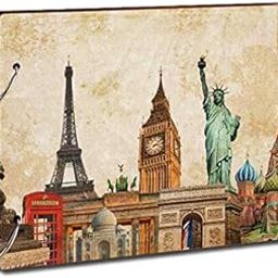 Paper Plane Design Wood Photo Album (14 x 10 inch, Multicolour)-picture-30
