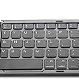 Portable Wireless Bluetooth Folding Keyboard with Full Size Touch-pad,Ultra Slim Pocket Size, Rechargeable, Bluetooth Wireless, for iOS, Android and Windows Tabs, Smartphones (Black)-image-39