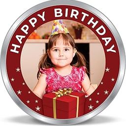 BIS Hallmarked Personalised Happy Birthday 10/20/50/100gm 999 Pure Silver Coin by ACPL-image-25