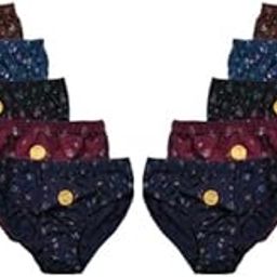 Pack of 10 - Women's All Day Cotton Printed Panties-picture-51