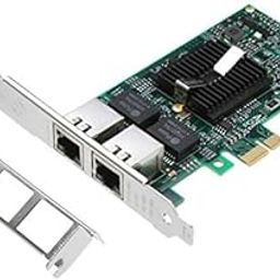 SAI INDER KALA Accessory for 82576EB Dual RJ45 Port PCI-E X1 Gigabit Server Adapter Card-10
