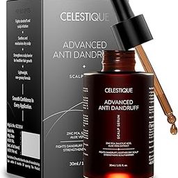 Celestique Anti Dandruff Hair Serum with Piroctone Olamine, Salicylic Acid & Vitamin E for Hair Growth, Anti Hair Fall, Frizz Control Lotion for Men & Women for All Hair Types | 30ml-21