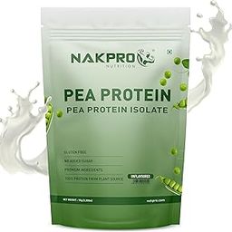 NAKPRO 100% Pea Protein Isolate, Unflavoured - 1kg | 28.8g Protein, 5.5g BCAA | Natural Vegan Plant Protein Powder | Easy To Digest | All Essential Amino Acids for Muscle Gain and Recovery-7