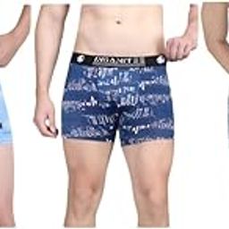 Men's Nylon Stretch Printed Trunk | Ultra-Soft, Breathable Innerwear for Men | Stylish & Supportive Fit-image-5