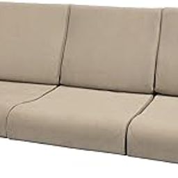 Fashable - Wooden Sofa Cushion Full Set for 3 Seater, PU Foam, Imported Suede Fabric & Fully Customizable - Cushion for Wooden Sofa Seat and Back with Washable Fabric-image-30